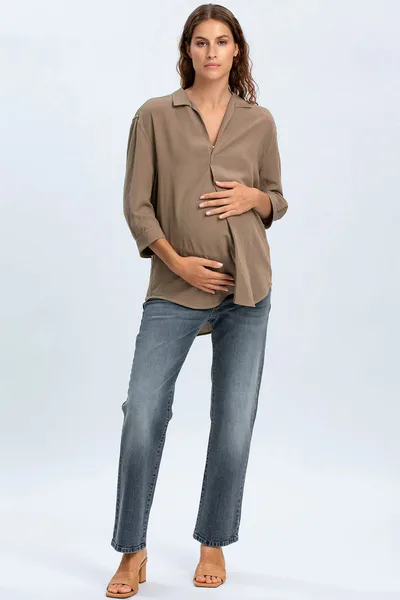 For The Creators The PANAREA Sage Linen Shirt