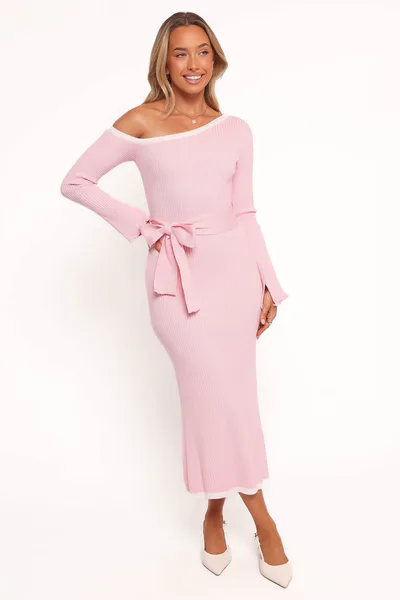Petal & Pup Milan Off Shoulder Midi Dress