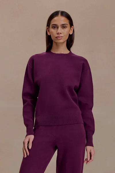 MESHKI Braxton Cozy Knit Jumper