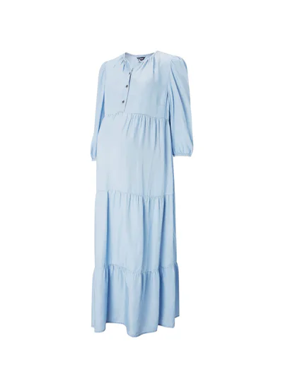 Isabella Oliver Raffa Chambray Maternity Dress with Tencel