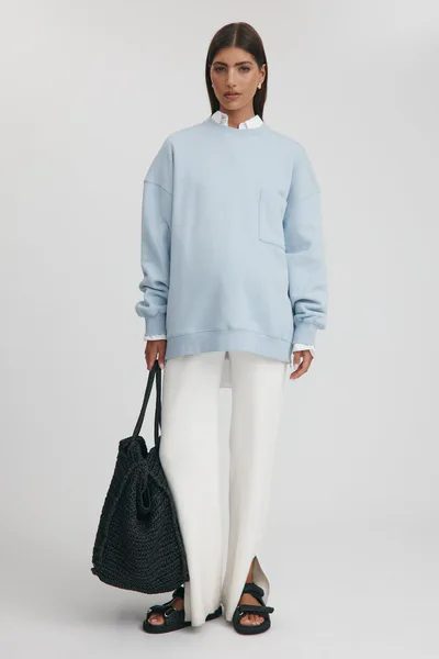 Legoe Heritage Beach Sweater (Cornflower)