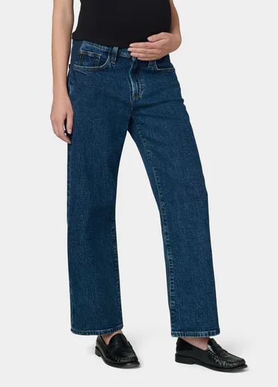 Ingrid & Isabel Joe's Jeans High Rise Straight Leg Maternity Crop Jean