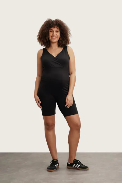 NOM Maternity Stretch & Support Romper