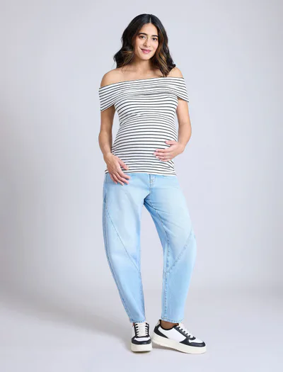 Motherhood Maternity Off The Shoulder Top