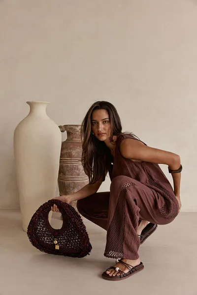 SABO Dita Pants - Chocolate