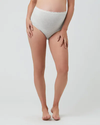 Ripe Maternity Organic Cotton Full Briefs Silver Marle