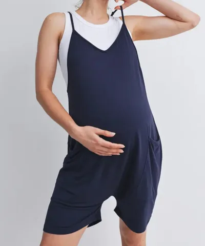 Bump City The Dahlia Sleeveless Maternity Romper