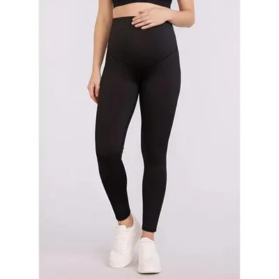 Target Women's Active Over the Belly Maternity Leggings - Black - Size: Large - Motherhood Maternity