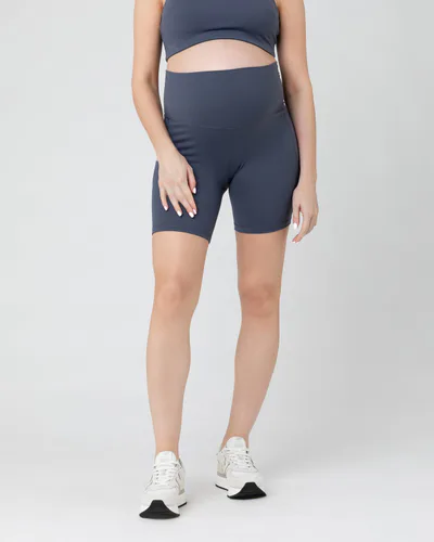 Ripe Maternity Tempo Bike Short Blue Steel