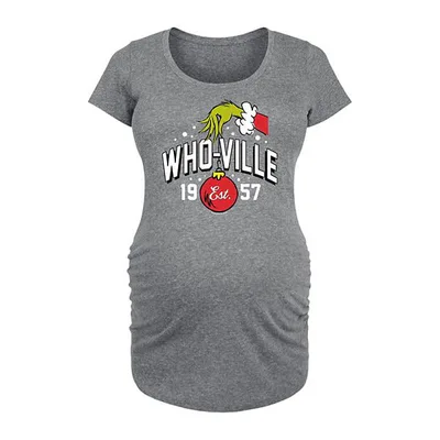 Kohl's Maternity The Grinch Whoville Grinch Hand Graphic Tee