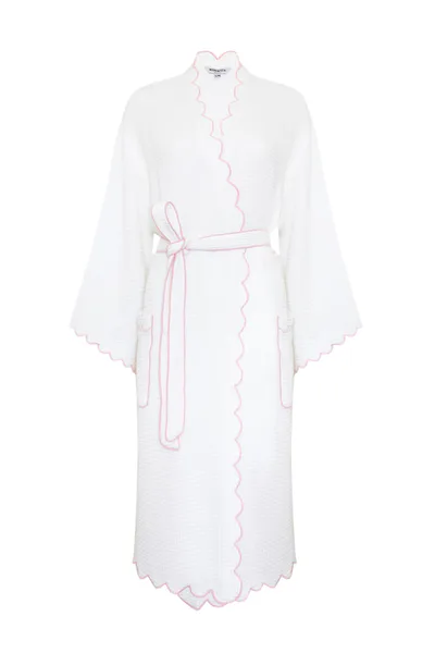 For The Creators Rose Arabella Scallop Maternity Robe
