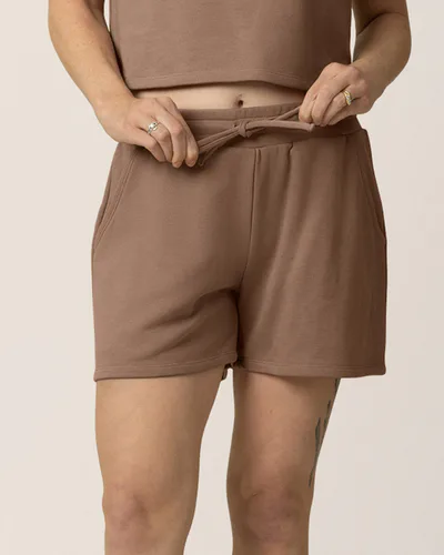 Kindred Bravely French Terry On the Go Short | Taupe