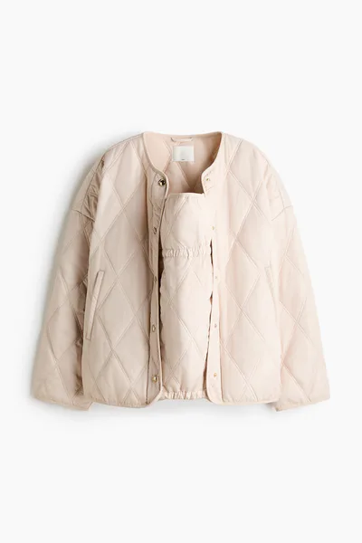 H&M MAMA Before & After Quilted Babywearing Jacket