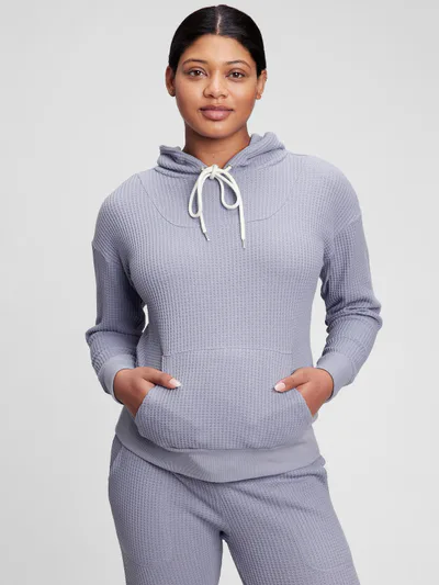 Gap Maternity Waffle Hoodie