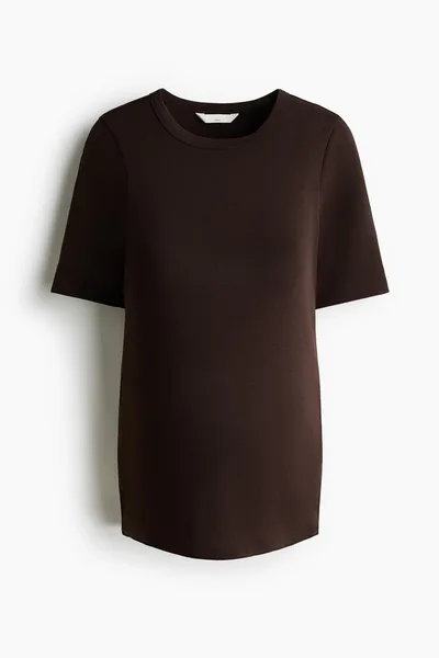 H&M MAMA Fitted T-Shirt