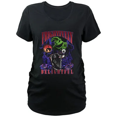 Kohl's Disney's The Nightmare Before Christmas Frightfully Delightful Maternity Graphic Tee