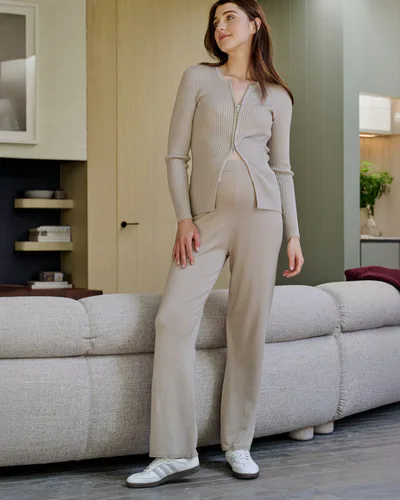 Ripe Maternity Ryan Knit Pant  Stone