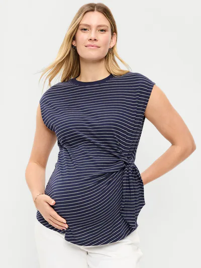 Old Navy Maternity Side-Tie Jersey Top