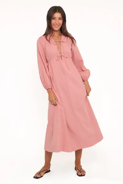Petal & Pup Riven Long Sleeve Maxi Dress