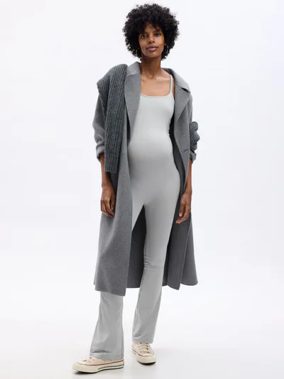 Gap Maternity Modal Flare One-Piece