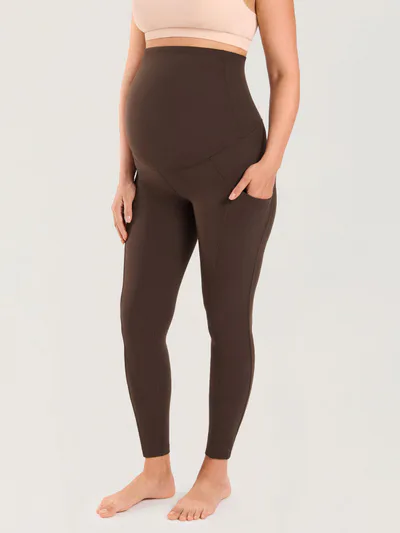 Momanda Natrelax® Maternity Leggings with Pockets 25"