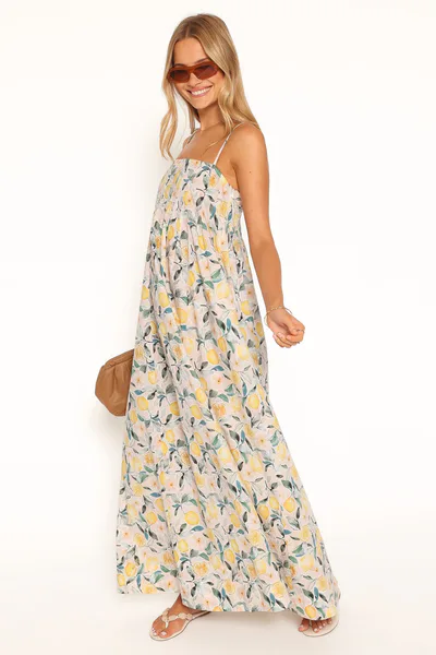 Petal & Pup Arletta Maxi Dress - Pink Lemon