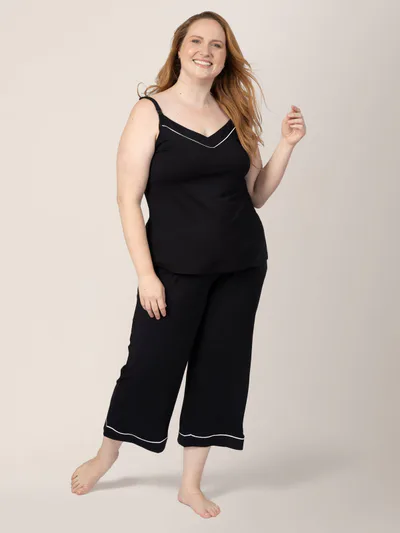 Kindred Bravely Clea Bamboo Nursing Tank & Capri Pajama Set