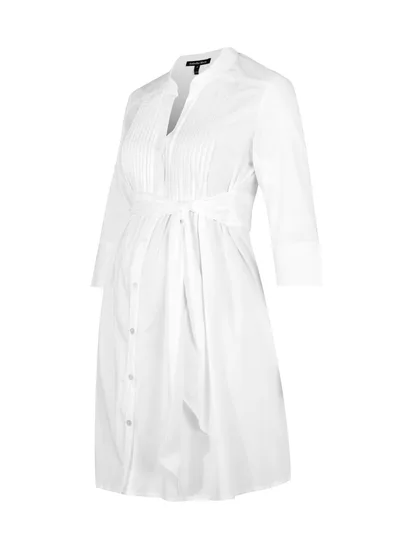 Isabella Oliver Libby Long Line Maternity Shirt