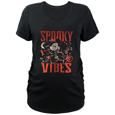Kohl's Disney's Mickey Mouse Spooky Vibes Maternity Graphic Tee
