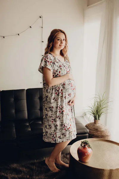 Milk & Baby Floral  Labor & Delivery Gown | Epidural & Nursing Friendly
