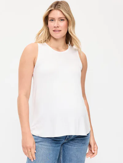 Old Navy Maternity High-Neck Relaxed Tank Top