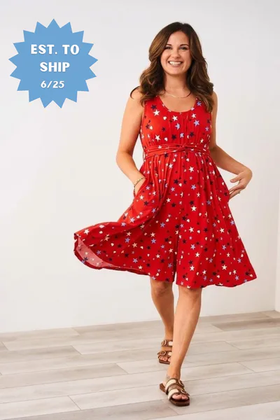 Latched Mama The Momper® Stars & Hearts Nursing Romper