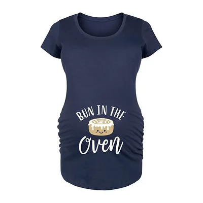 Kohl's Maternity Bun In The Oven Belly Graphic Tee