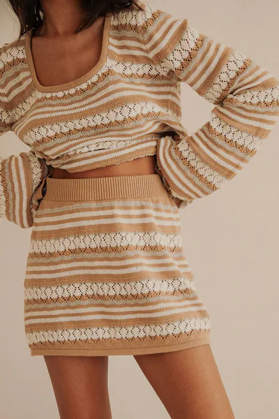 SABO Alaiya Skirt - Chocolate