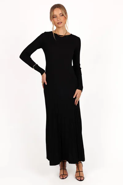 Petal & Pup Alison Long Sleeve Maxi Dress