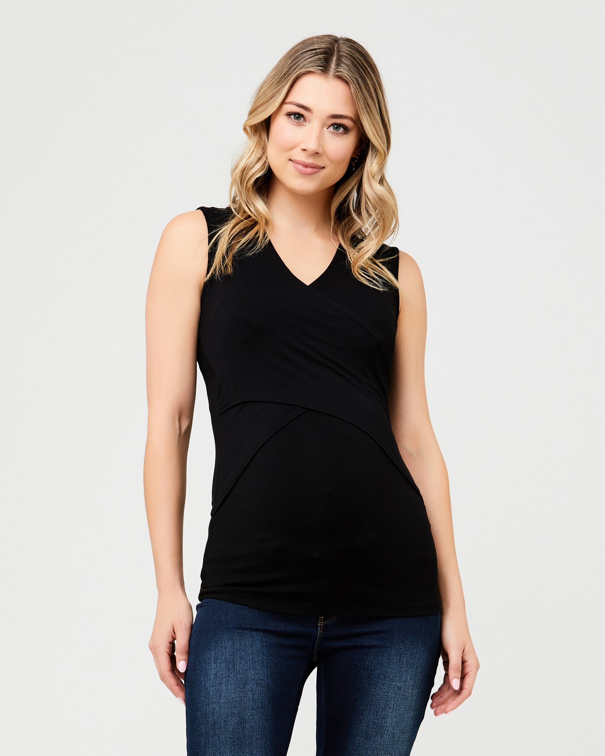 Ripe Maternity Embrace Nursing Tank Black