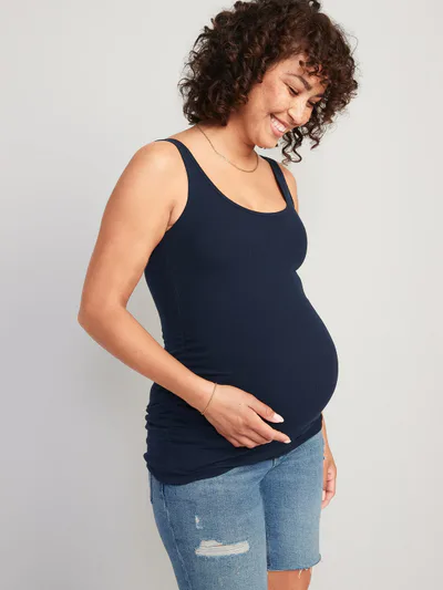 Old Navy Maternity First-Layer Rib-Knit Tank Top