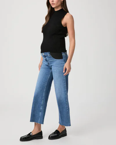Ingrid & Isabel Paige Anessa Wide Leg Maternity Jeans