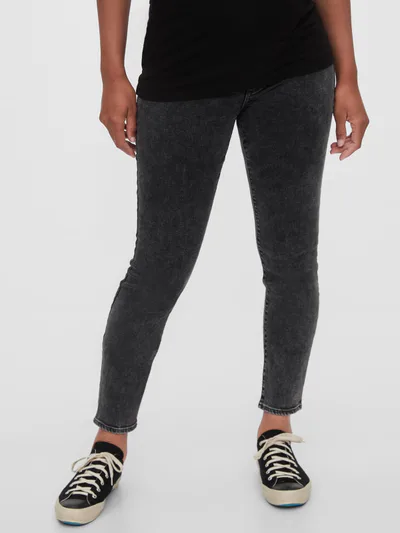 Gap Maternity Inset Panel Skinny Jeans