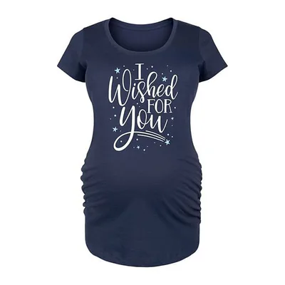 Kohl's Maternity I Wished For You Graphic Tee