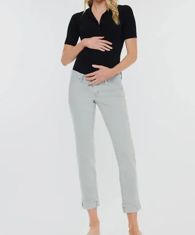Bump City The Maternity Gray Jean