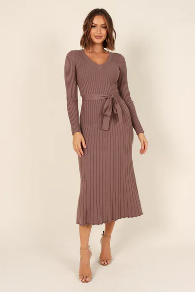 Petal & Pup Reigan Dress - Mocha