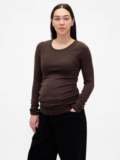 Gap Maternity Modern Crewneck T-Shirt
