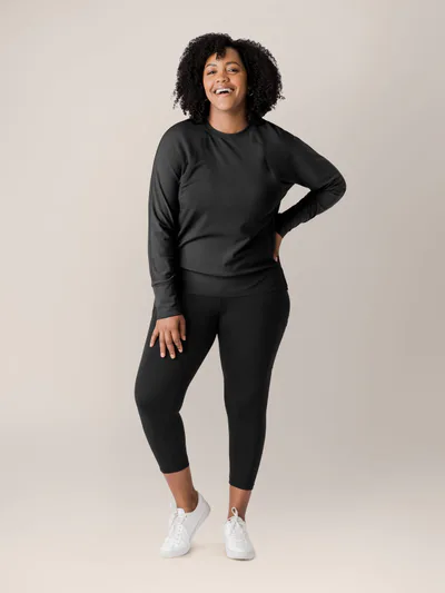 Kindred Bravely Bamboo Maternity & Nursing Crew Neck Sweatshirt