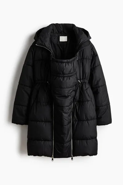 H&M MAMA Before & After Babywearing Puffer Coat