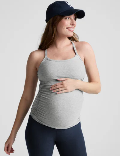 Beyond Yoga Spacedye Keep Your Cool Maternity Slim Racerback Tank