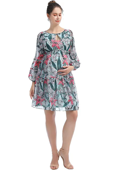 Kimi + Kai Kimi + Kai Maternity "Nia" Babydoll Dress