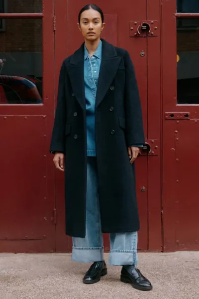 For The Creators Double-Breasted Coat