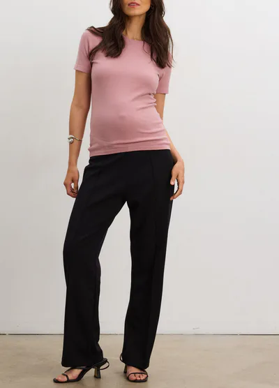 HATCH The Seamed Stretch Straight-Leg Work Pant