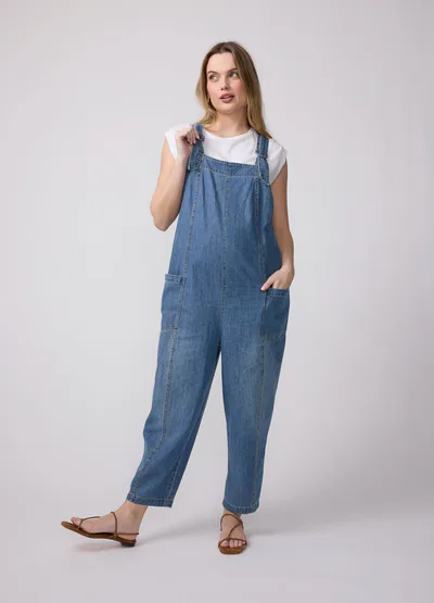 Ingrid & Isabel Everyday Denim Maternity Overall